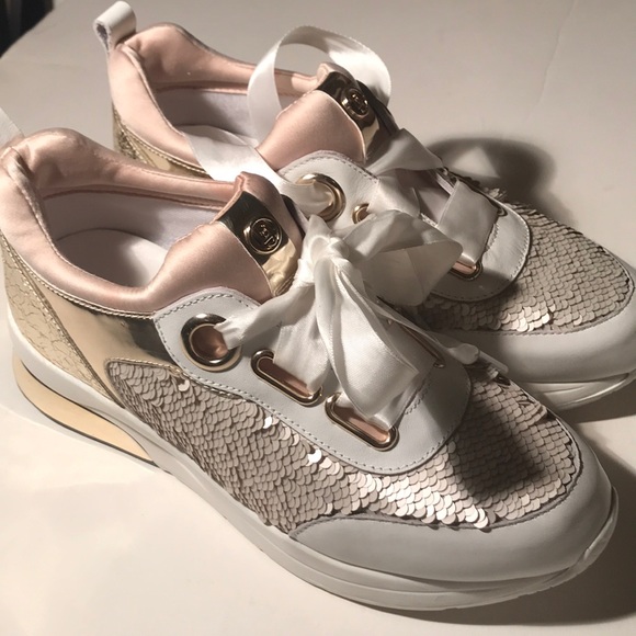 liu jo sneakers gold